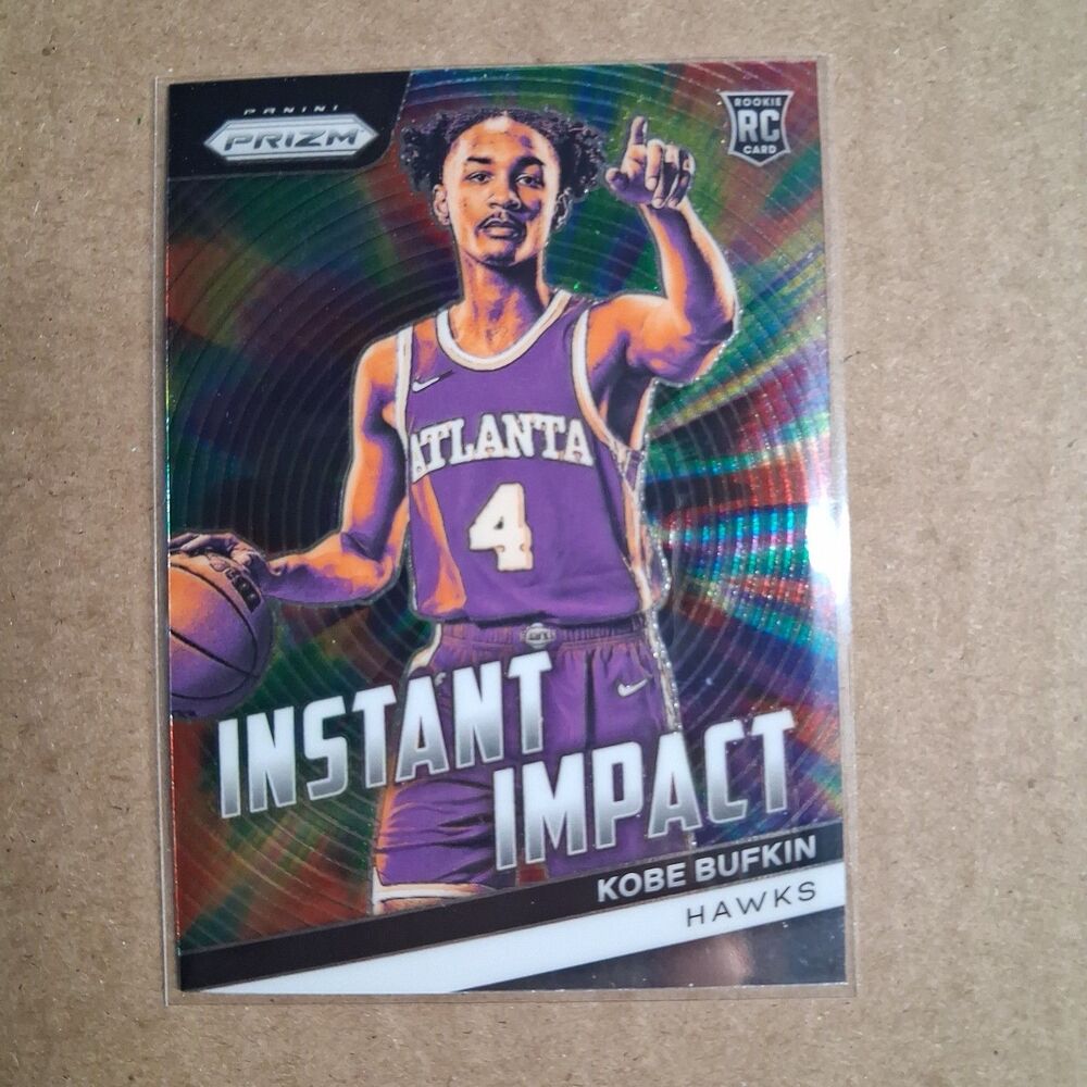 2023-24 Panini Prizm - Instant Impact Kobe Bufkin #17 (RC)